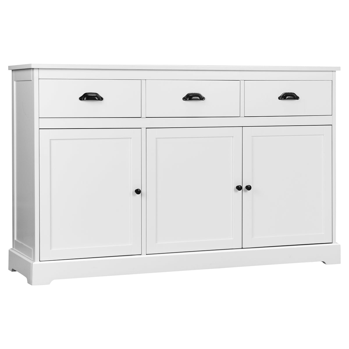 Topbuy Multifunctional Wooden Buffet Sideboard Console Storage Cabinet