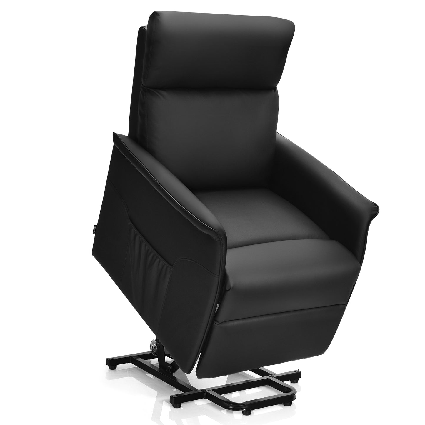 Topbuy Massage Recliner Sofa Electric Power Lift Vibrating Chair With Remote Control Black