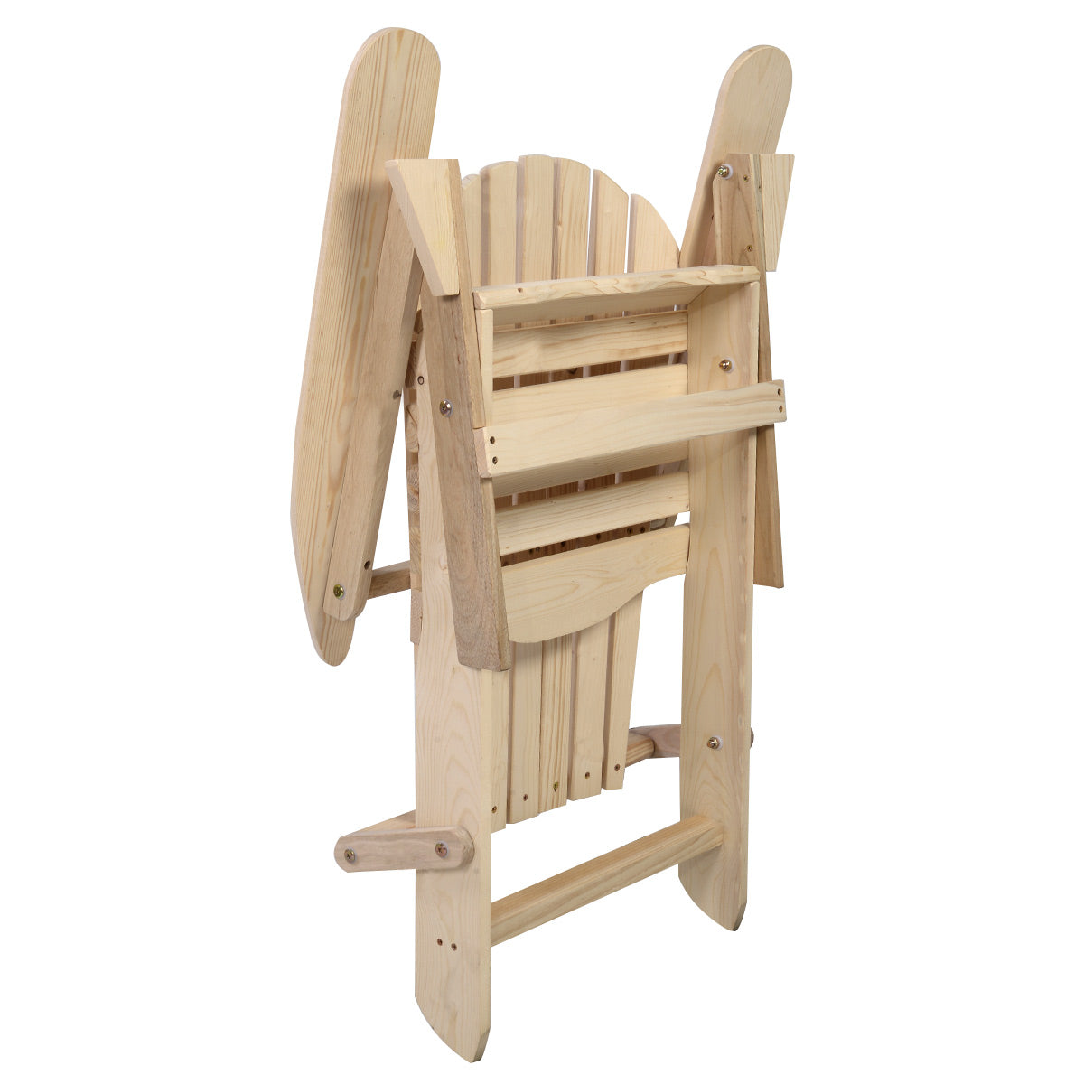 Topbuy Outdoor Foldable Fir Wood Chair