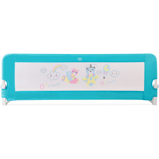 Topbuy 69'' Breathable Baby Toddler Bed Rail Guard Children Safety Blue