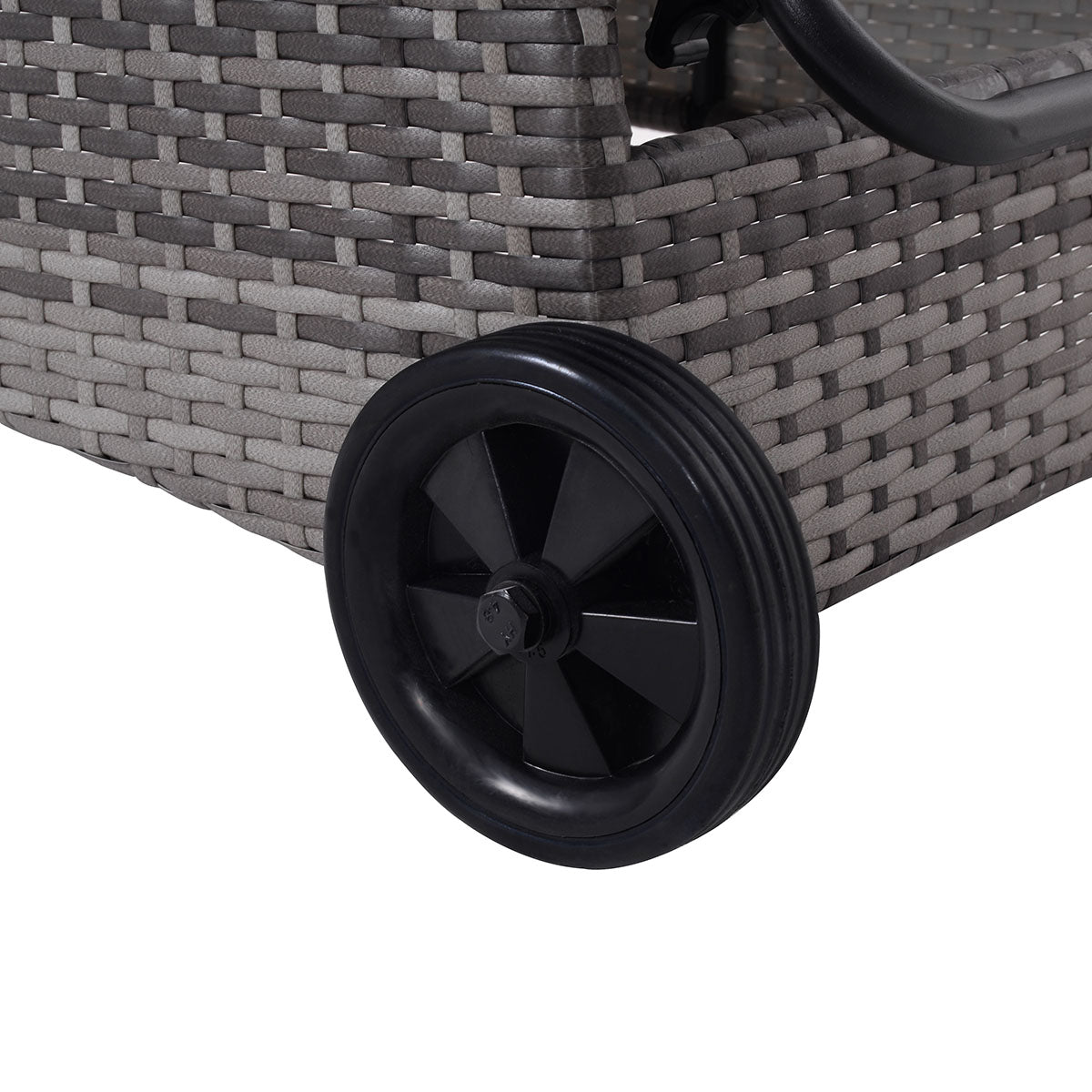 Topbuy Recliner Chaise Lounge Chair Adjustable Outdoor