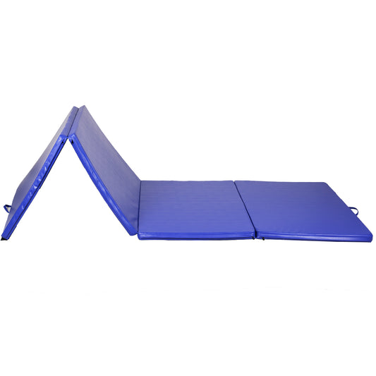 Topbuy Tri-Folding Gymnastics Gym Exercise Mats Stretching Yoga Mat
