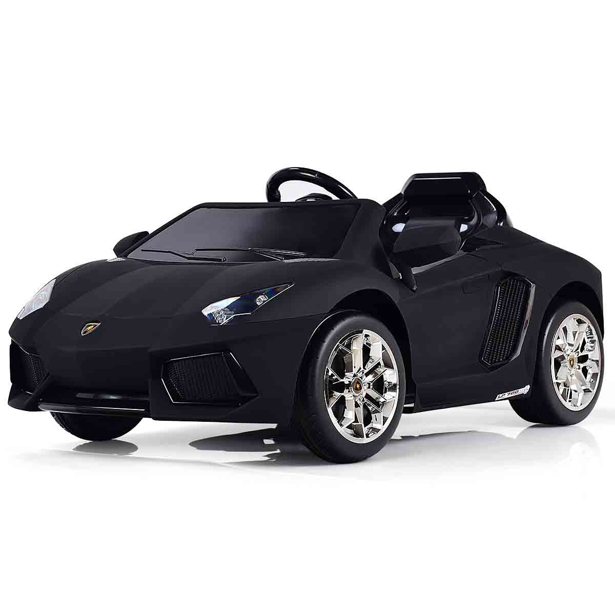Topbuy Lamborghini 12V Electric Kids Ride On Car w/ LED Lights & Music