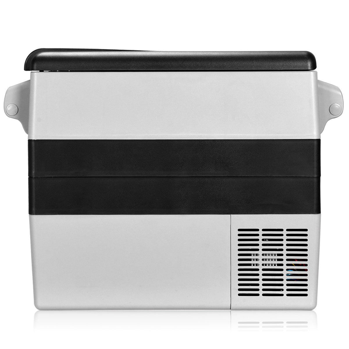 Topbuy 54 Quarts Electric Car Cooler Fridge Portable w/ LCD Display