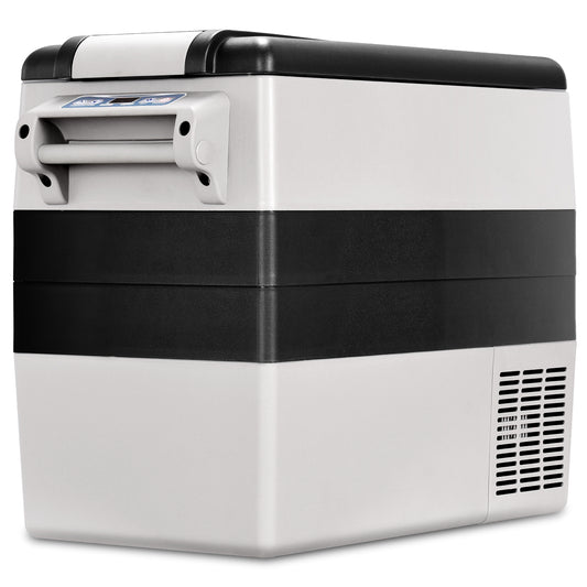Topbuy 54 Quarts Electric Car Cooler Fridge Portable w/ LCD Display