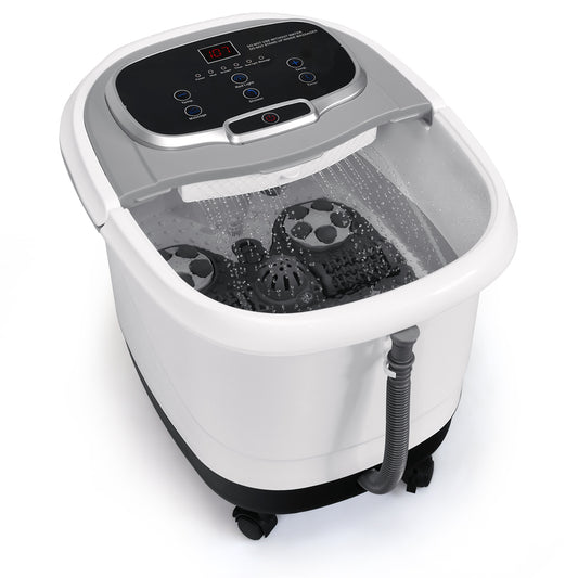 Topbuy Deep Soak Foot Spa Motorized Massager Electric Tub w/ Timer