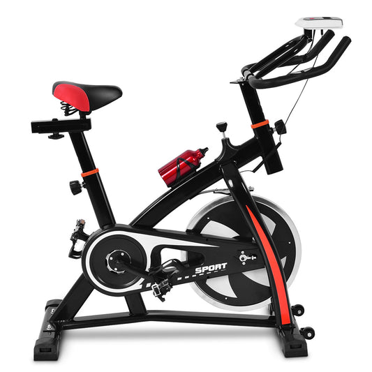 Topbuy Indoor Cycling Exercise Stationary w/Soft Seat Cushion & Wheels