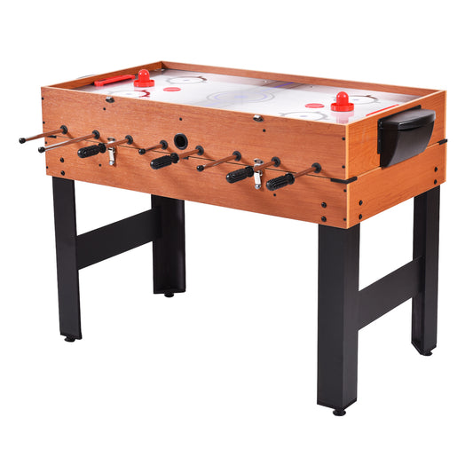 Topbuy 3-in-1 Multifunctional Game Table Soccer Billiard Slide Hockey