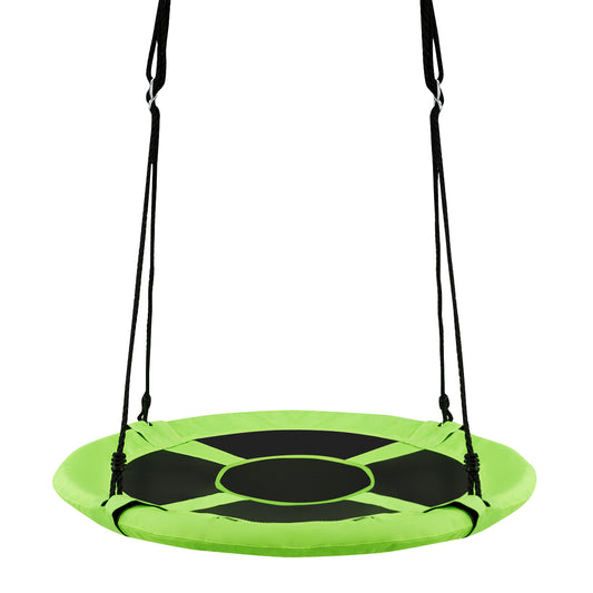 Topbuy 40inch Kids Saucer Tree Swing Seat Indoor Outdoor Play Set