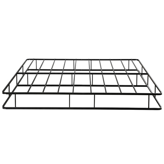 Topbuy King Size Bed Frame Steel Slat Mattress
