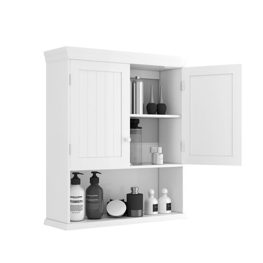 Topbuy Bathroom Medicine Cabinet Wall Mounted Storage Organizer Shelf
