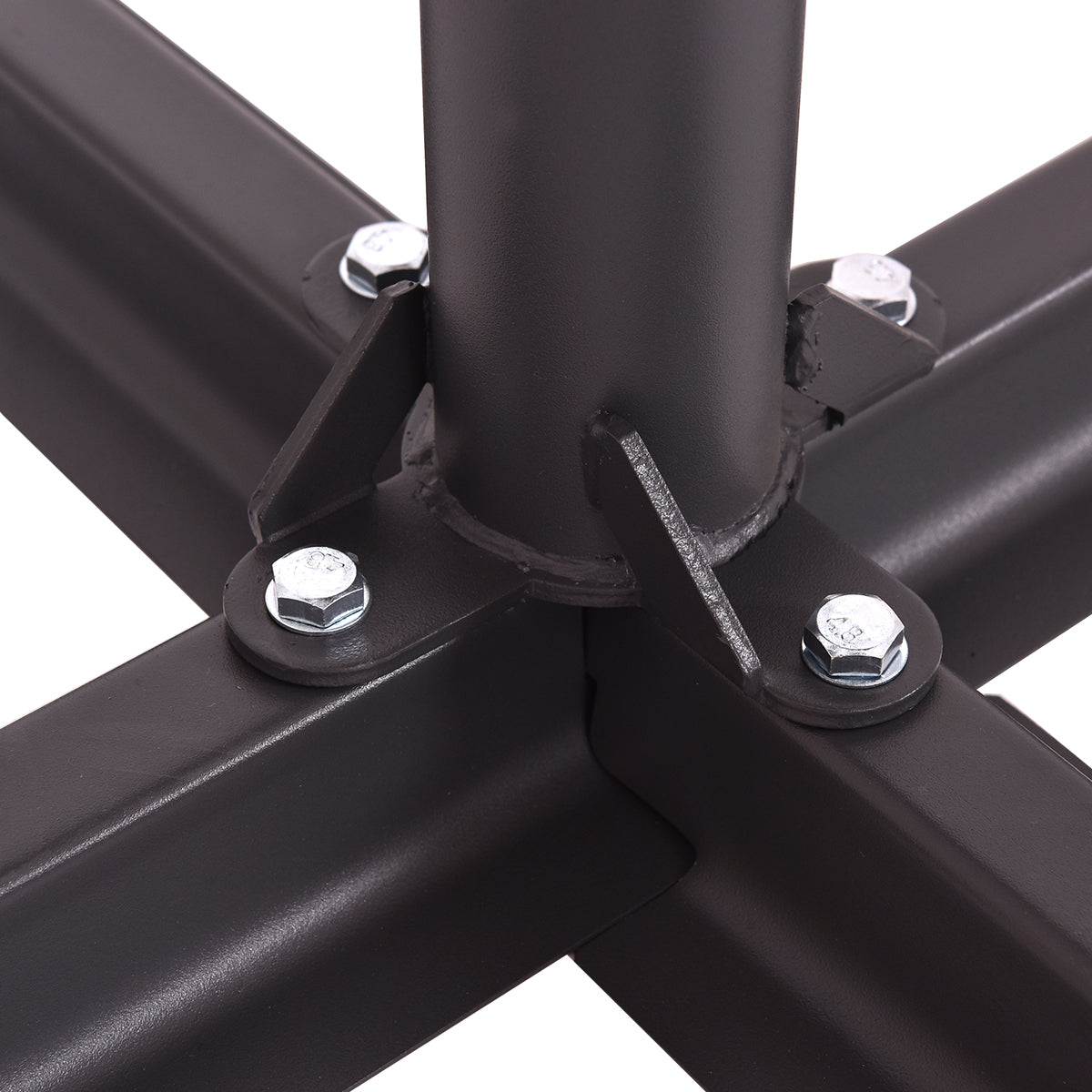 Topbuy 10'Patio Solar Umbrella LED Sun Shade Offset W/Base Beige/Tan/Burgundy