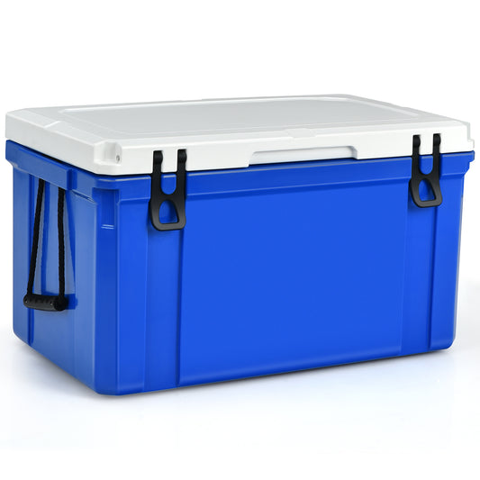 Topbuy 79Quarts Portable Cooler Camping Ice Chest with Stainless Handles for BBQ&hiking&outdoor activities