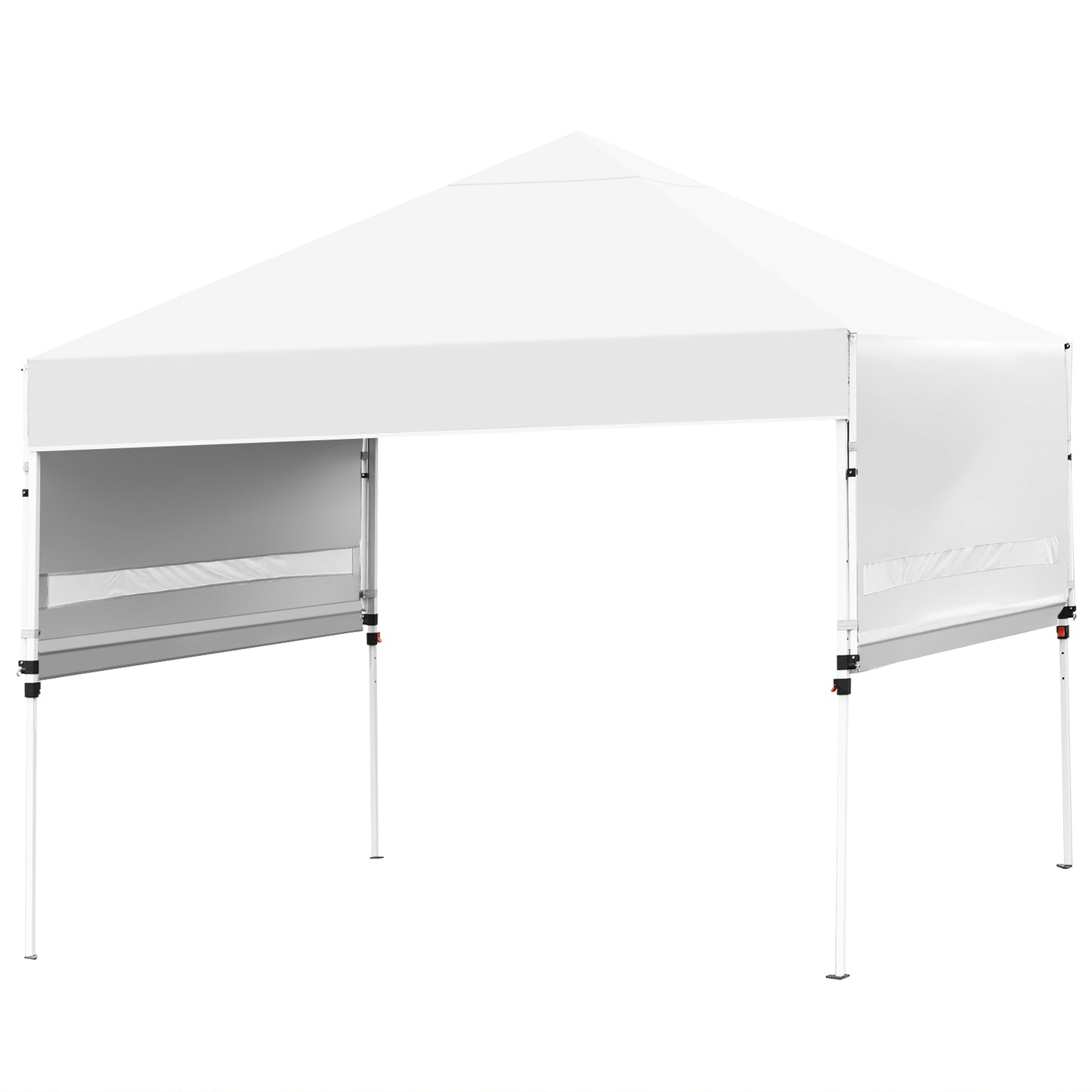 Patiojoy 10x17ft Pop up Canopy  3 Height Adjustment Folding Tent with Roller Bag Pink/Blue/Grey/White