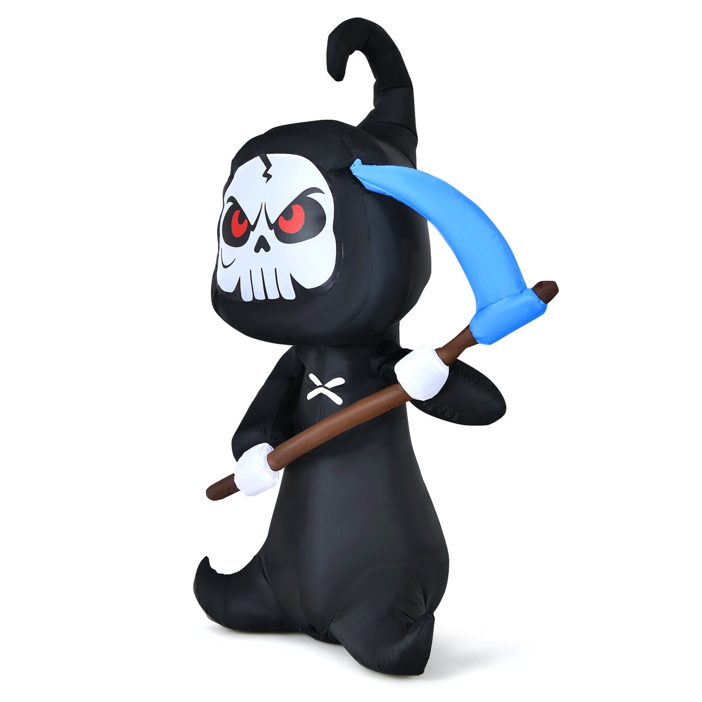 Topbuy 6FT Halloween Inflatable Ghost Outdoor Blow Up Decoration with LED Lights& Blower Blow Up Halloween Decoration