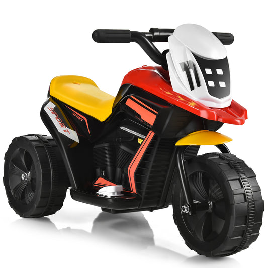 Ride-On Toy Trike Motorcycle 3 Wheels Electric Tricycle for Toddlers
