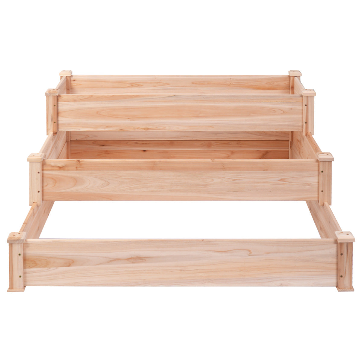 3-Tier Garden Vegetable Bed Outdoor Elevated Planter Kit