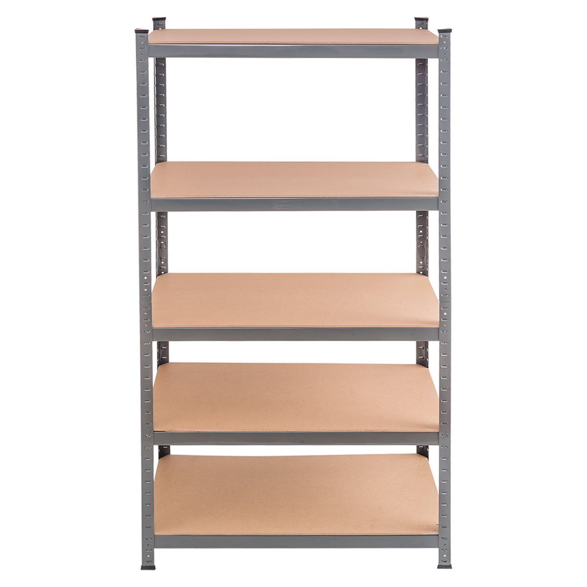 72"Height 5-tier Steel Garage Shelf Metal Adjustable Storage Rack Unit