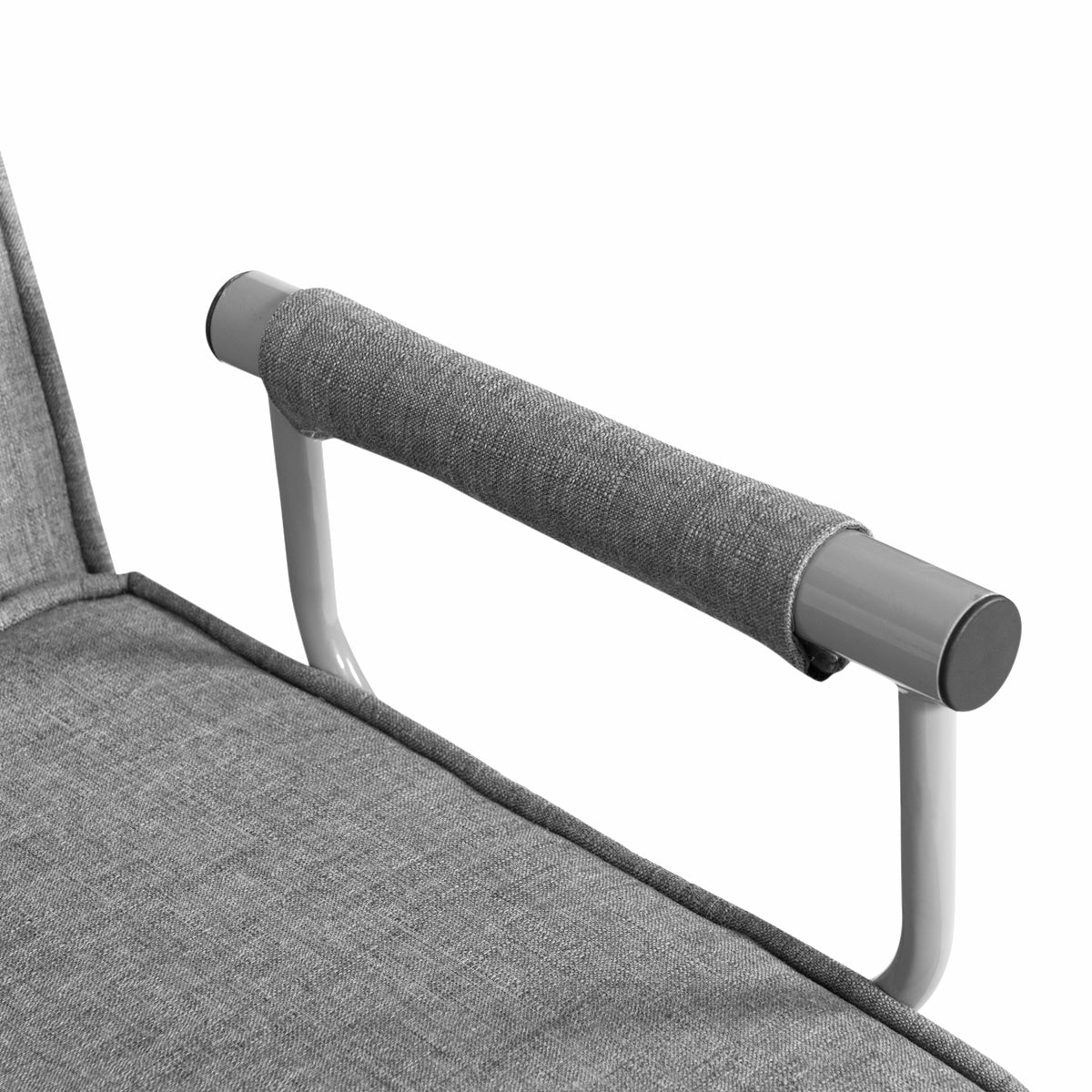 Patiojoy Lounge Chair Foldable Reclining Sofa Bed with Adjustable Positions and Removable Washable Cover