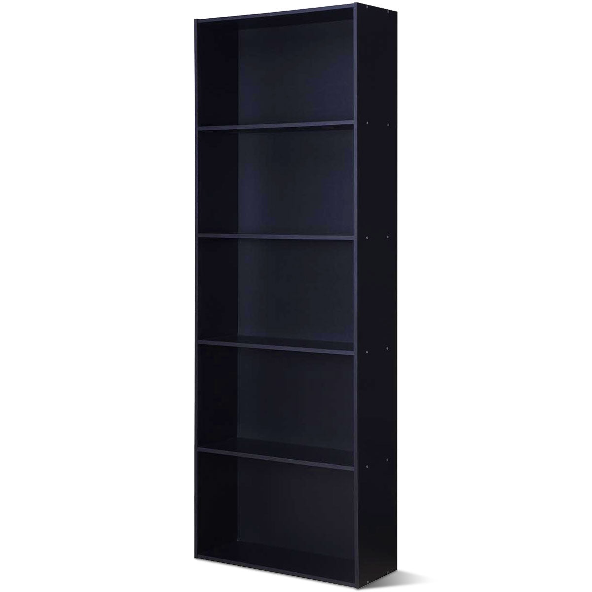 Topbuy 5-Tier Modern Multi-Functional Bookcase 23.50 x 9.50 x 23.50 in