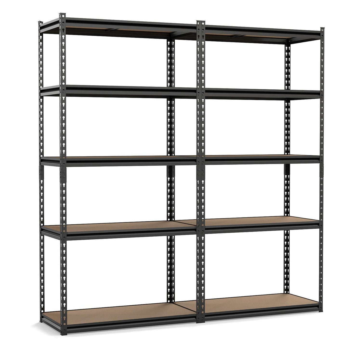 Patiojoy 2200 LBS Metal Storage Organizer Rack for Warehouse Basement 36" W x 18" D x 72" H