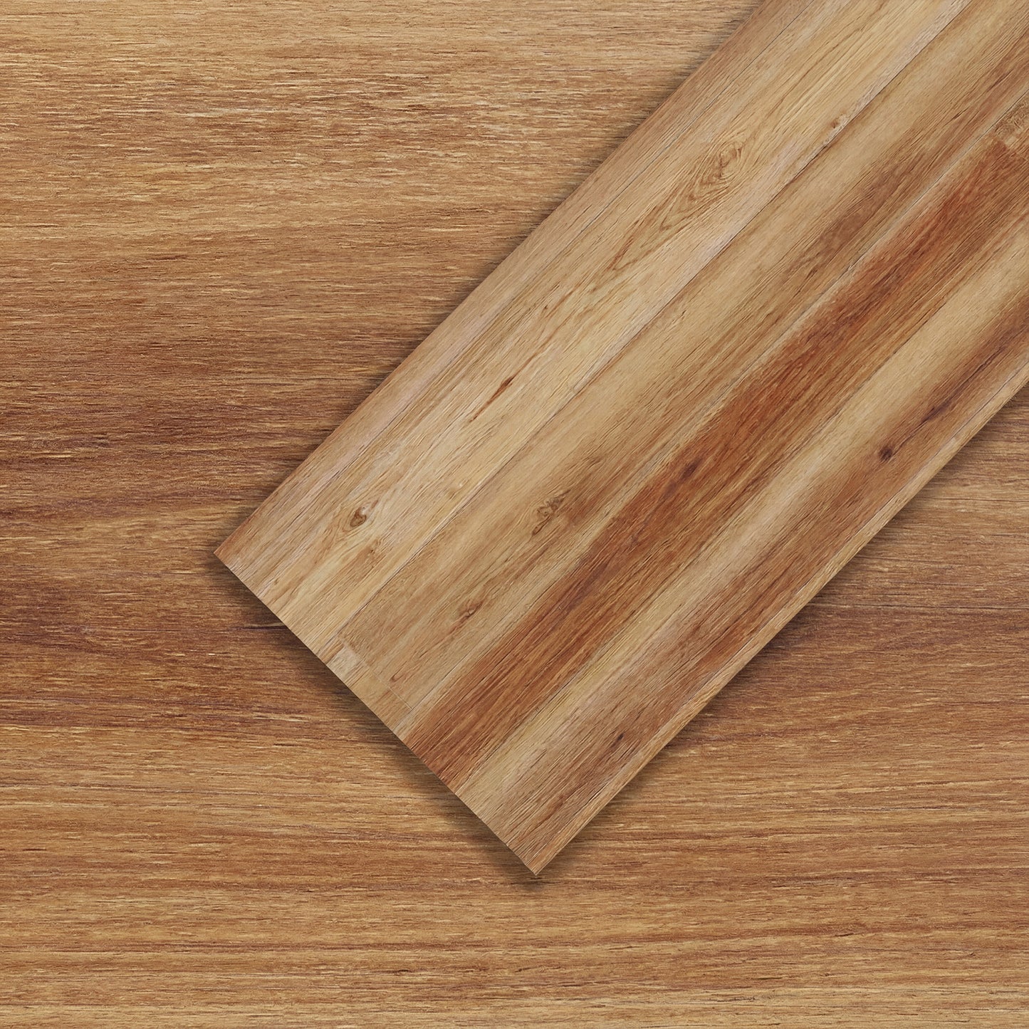 Patiojoy 24/48-Pack Floor Tiles Waterproof Vinyl Flooring 36" x 6" Long Wood Grain Planks