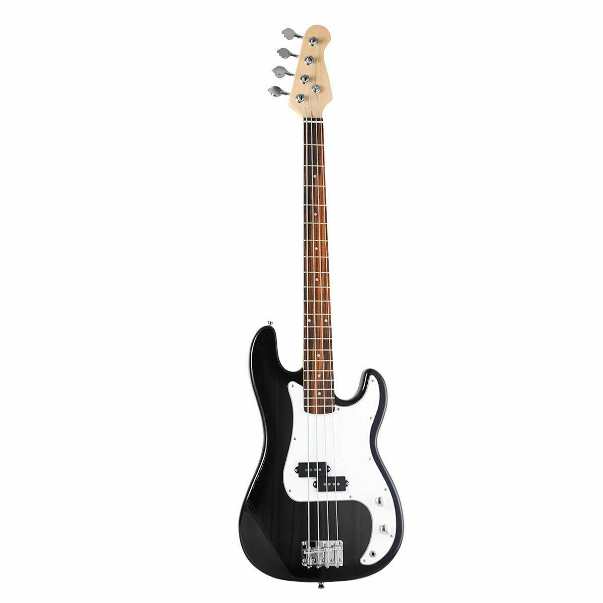 Topbuy Electric Bass Guitar Full Size 4 String for Beginners w/ Bag Amp Cord Black