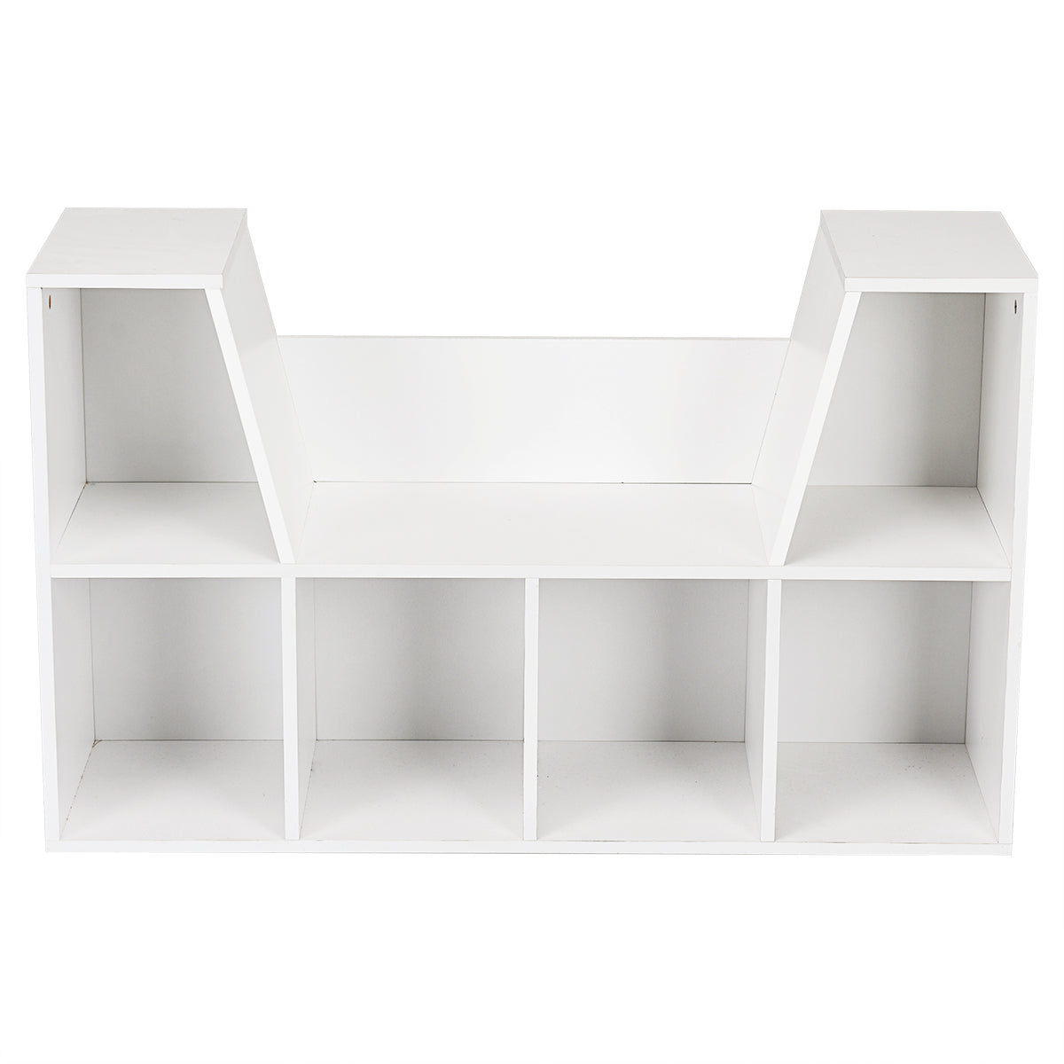 Patiojoy Storage Cabinet Kids Bookcase Multi-Functional Display Shelf With 6 Cubby