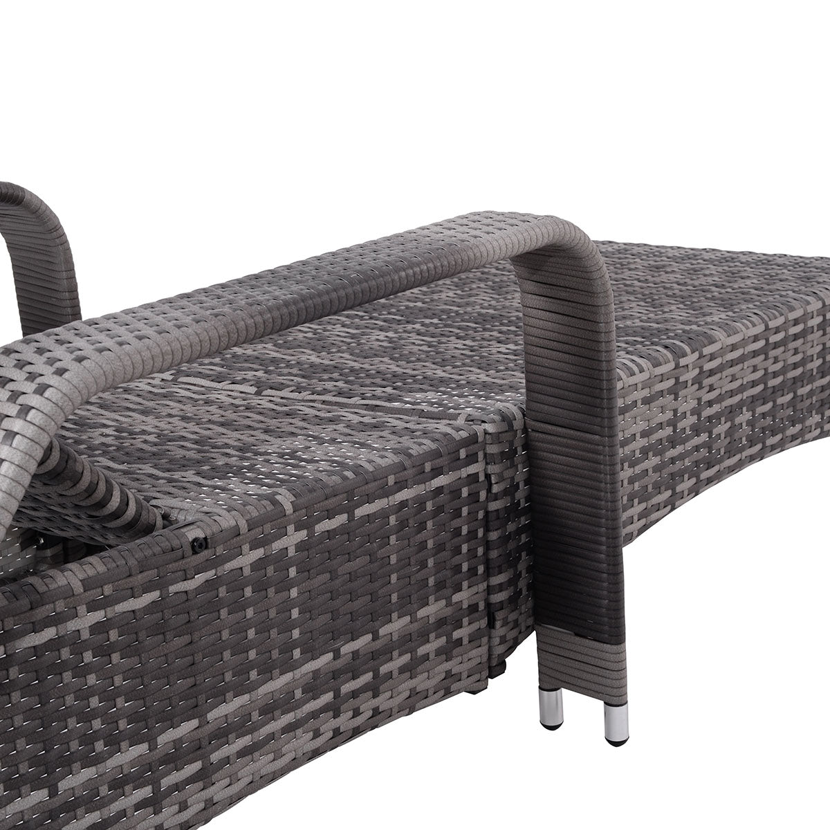 Topbuy Recliner Chaise Lounge Chair Adjustable Outdoor