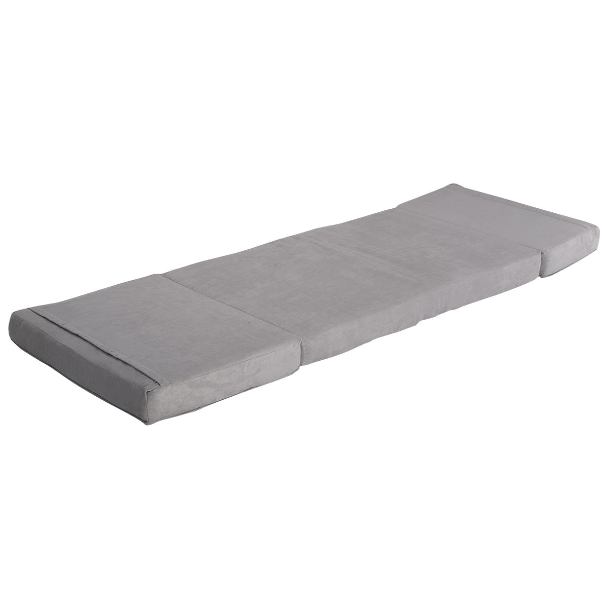 Topbuy Fold Down Chair Convertible Couch Gray
