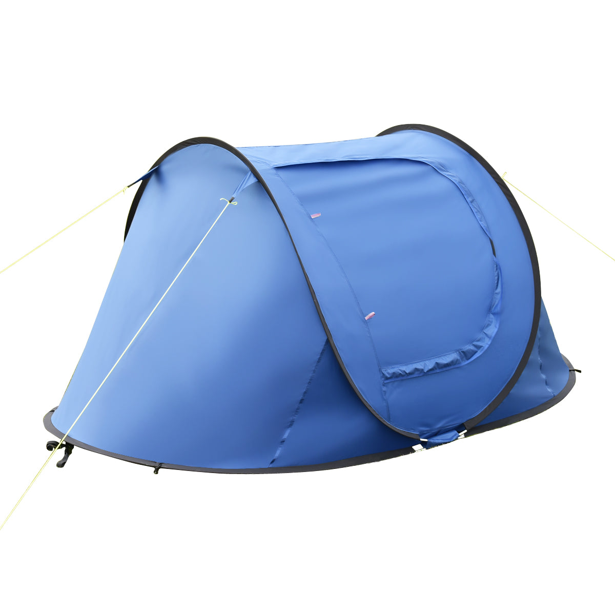 Topbuy Camping Tent Waterproof Hiking Shelter 2-3 Person Brown