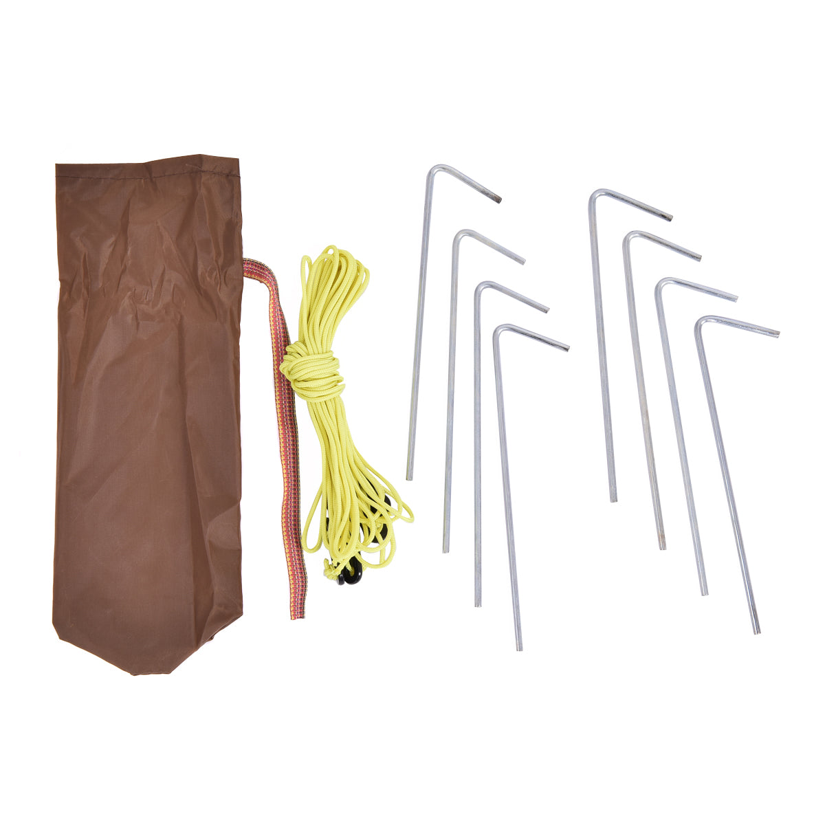 Topbuy Camping Tent Waterproof Hiking Shelter 2-3 Person Brown