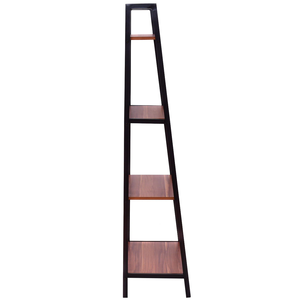 Topbuy 2PCS 4-Tier Ladder Flower Racks Plant Stand Storage Book Shelf for Garden Pation