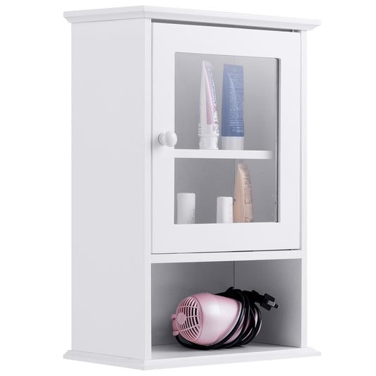 Costway Cabinet Wall Mounted Storage Bathroom Hanging Organize