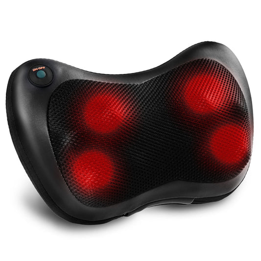 Topbuy Massage Pillow, Electric Shiatsu for Shoulder Neck Back W/Heat