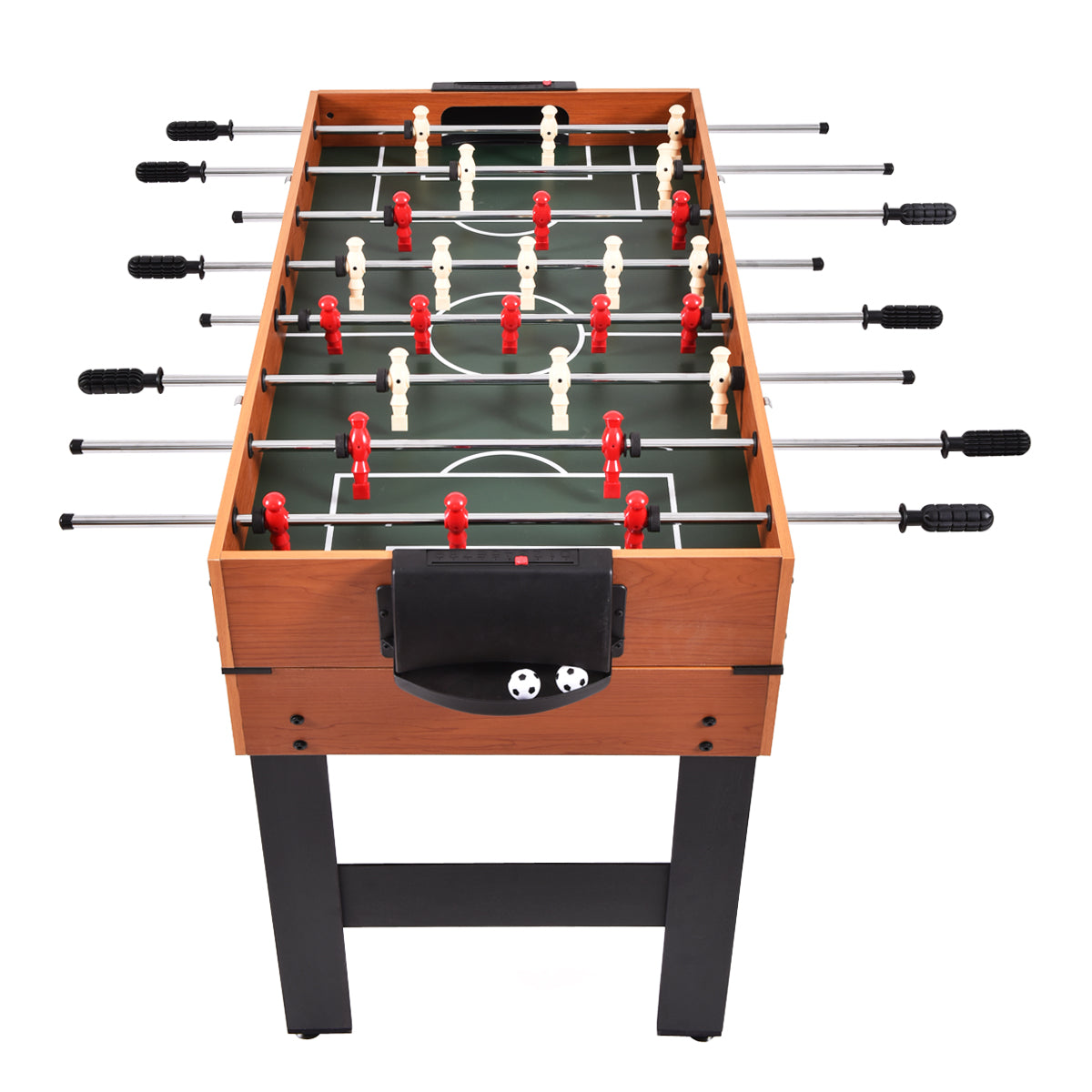 Topbuy 3-in-1 Multifunctional Game Table Soccer Billiard Slide Hockey