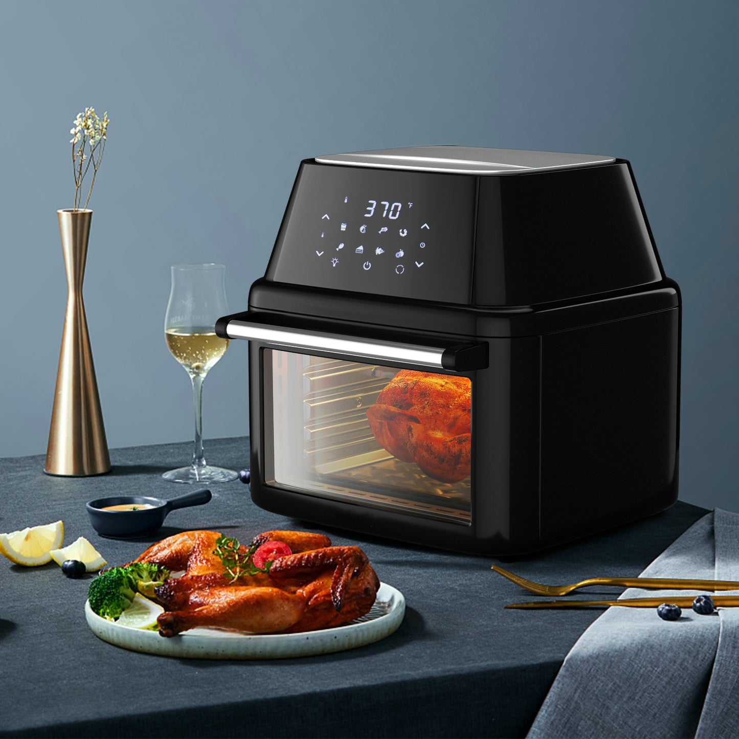 Topbuy 1800W 19QT Multi-functional Electric Air Fryer Oven