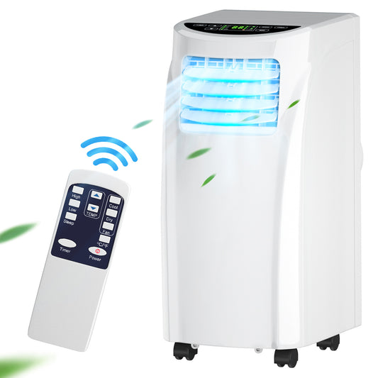 Topbuy Portable 8,000BTU Air Conditioner w/Dehumidifier Function & Wheels &RC