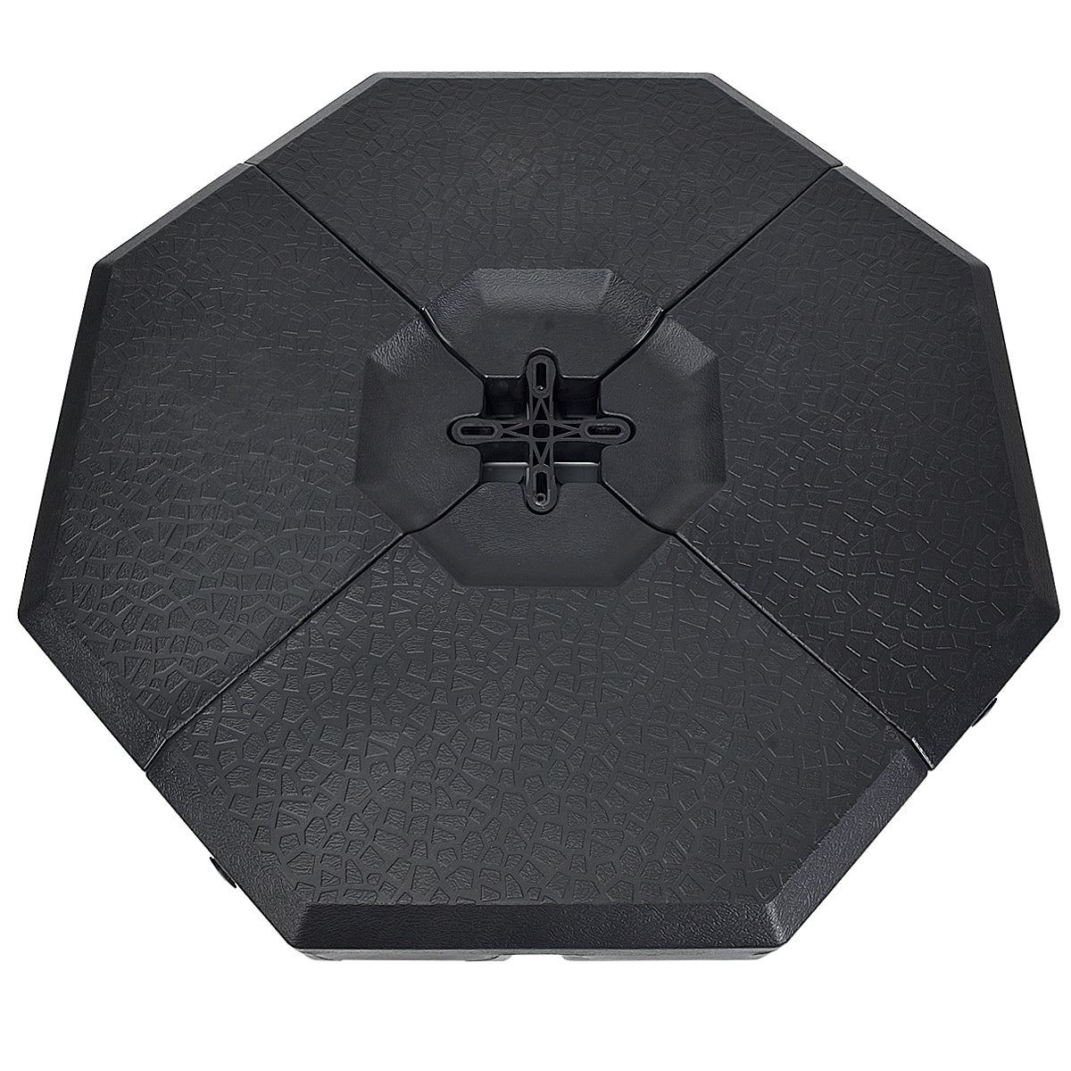 Topbuy Octagonal Weight Base Cantilever Offset Umbrella Weights Base PlateSet