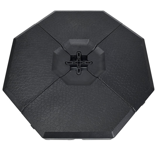 Topbuy Octagonal Weight Base Cantilever Offset Umbrella Weights Base PlateSet
