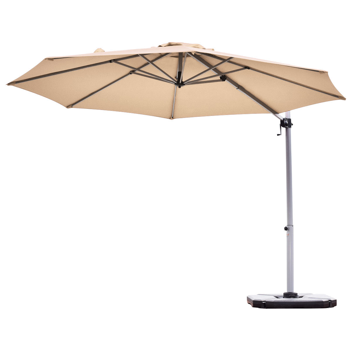 Topbuy 11'Outdoor Cantilever Umbrella Patio Canopy Offset