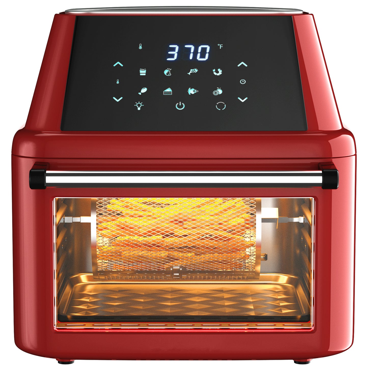 Topbuy 1800W 19QT Multi-functional Electric Air Fryer Oven Green/Red/White