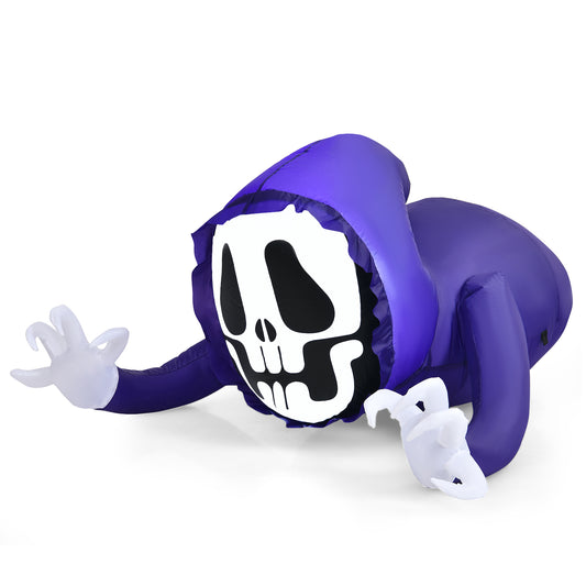 Topbuy 4 Ft Halloween Decoration Foldable Halloween Inflatable Ghost for Outdoor & Indoor