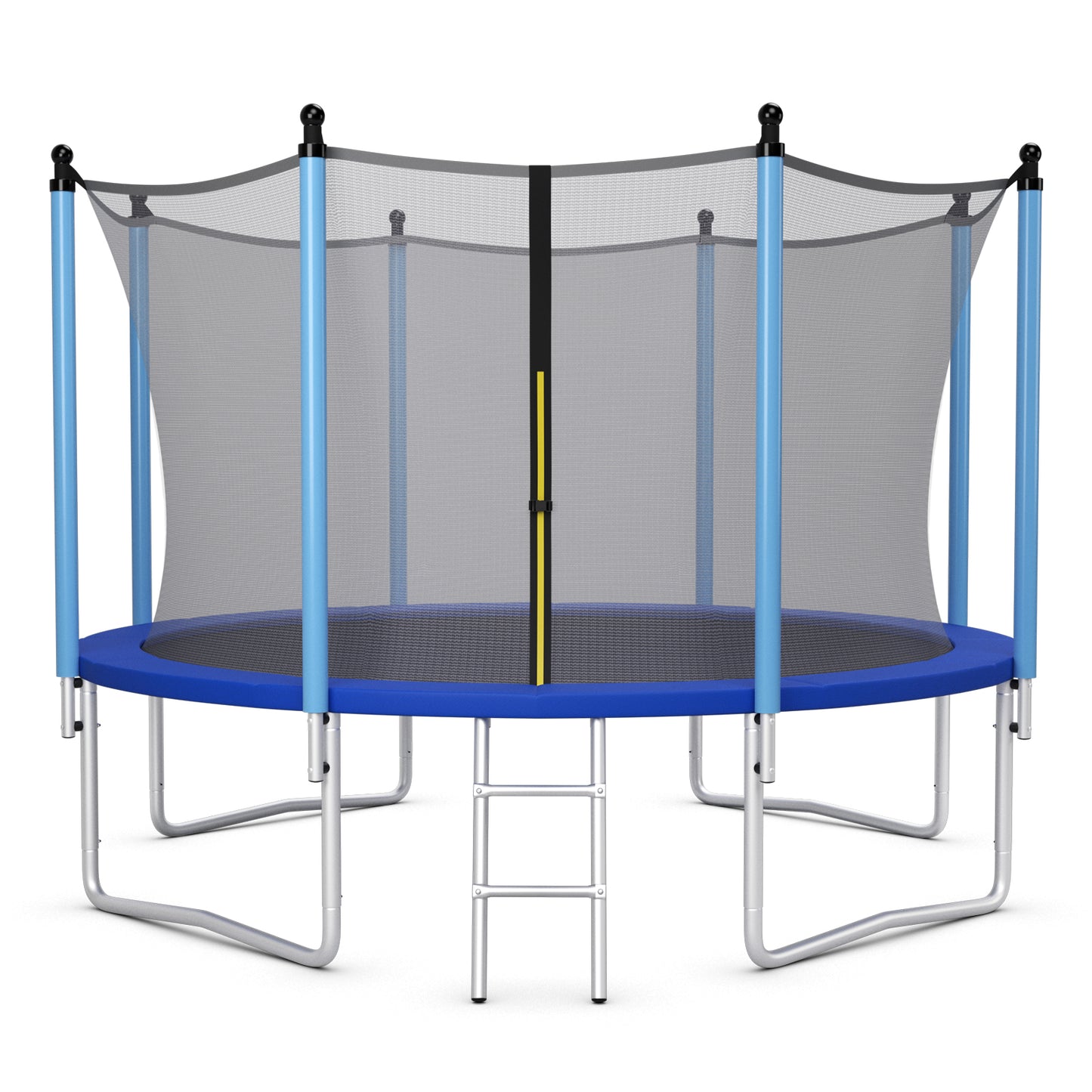 Patiojoy 8Ft/10Ft/12Ft/14Ft/15Ft/16Ft Jumping Exercise ASTM Certified Approved Recreational Trampolines with Enclosure Net