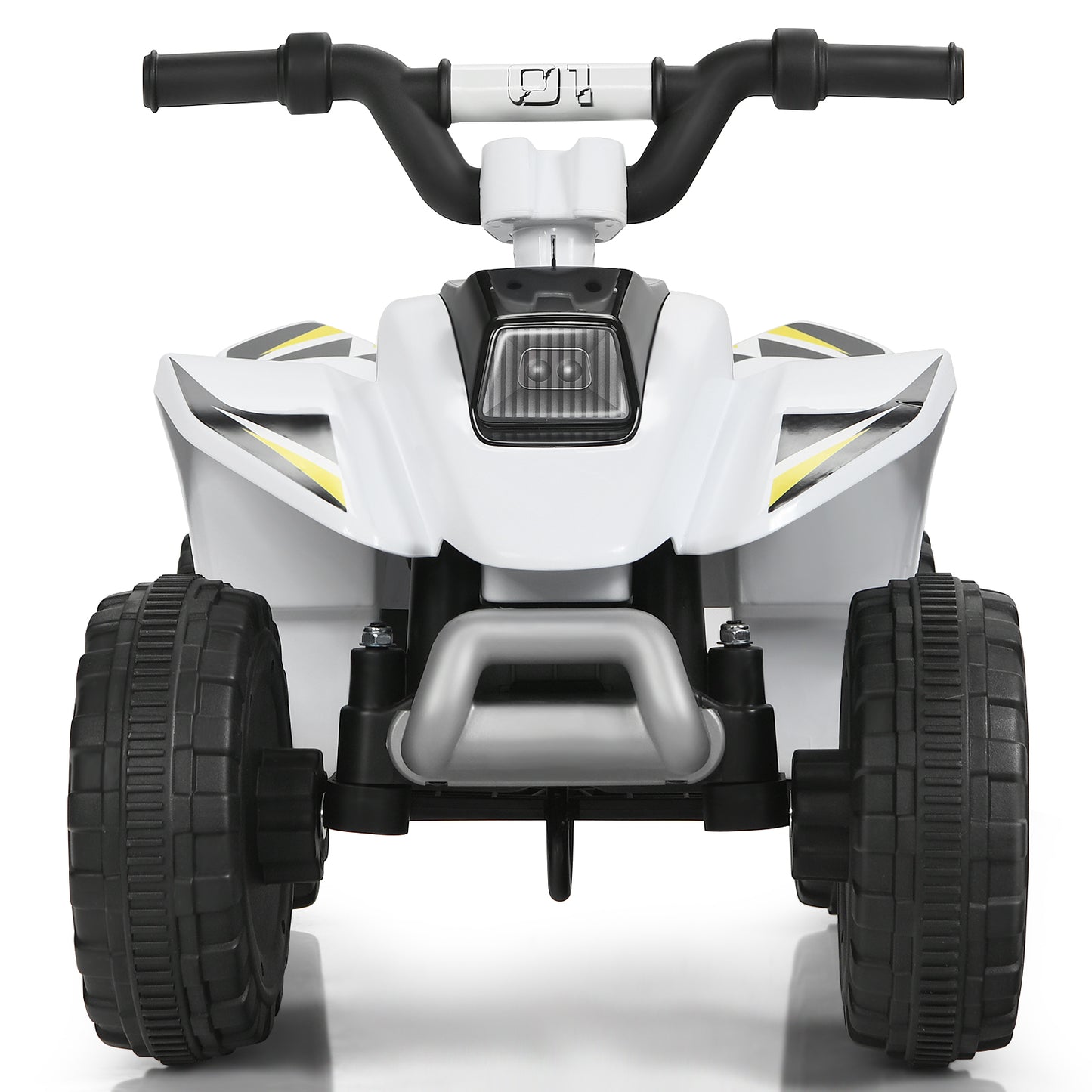 Topbuy 6V Kids Mini Electric Quad ATV Battery Powered Toddler Ride On Toy Black/Blue/Red/White