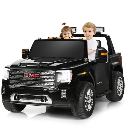 Topbuy 2-Seater Licensed GMC Sierra Denali Kids Ride on Truck Electric Vehicle Black/Blue/Pink/Red/White